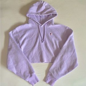 Cropped Champion Hoodie